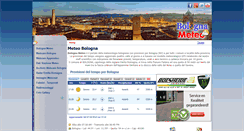 Desktop Screenshot of bolognameteo.it